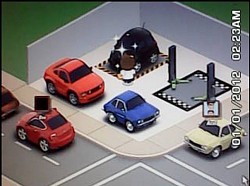 Work begins @ work bay in Car Town.